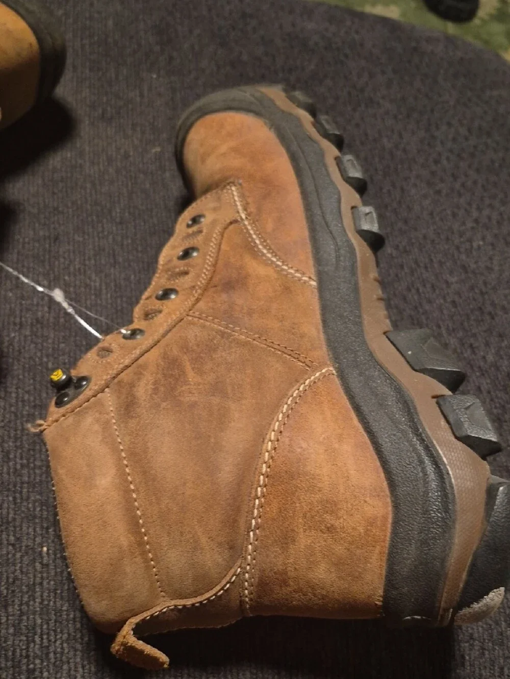 Keen rugged leather